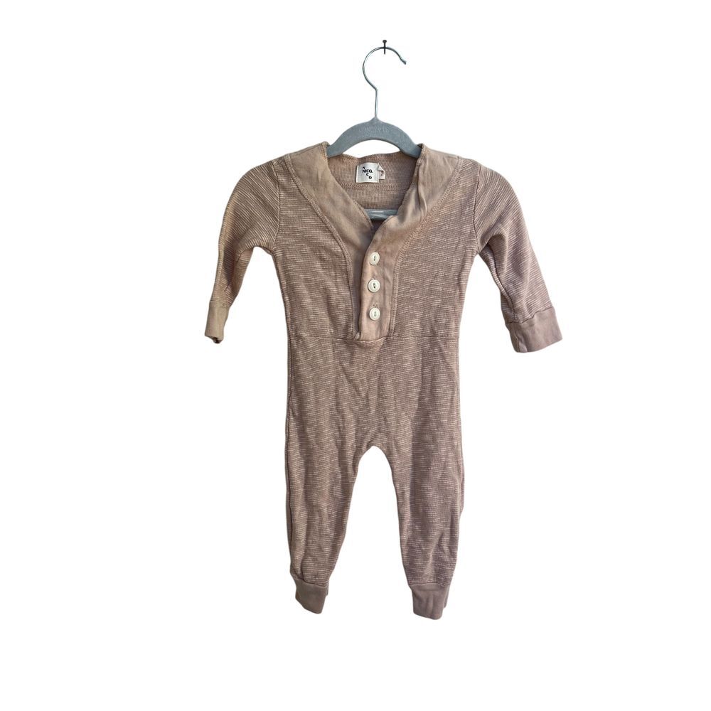 Nico Nico Baby Neutral Tan One Piece Bodysuit Size 18-24 months‎